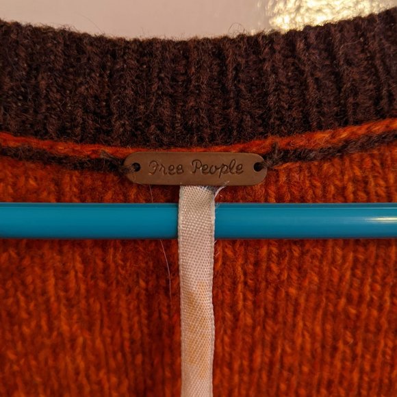 Free People Pullover Sweater - Autumn Colors - Picture 5 of 6